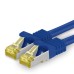 1aTTack.de Cat.7 Netzwerkkabel 0,5m 5 Farben 5 Stück Cat7 Ethernetkabel Netzwerk LAN Kabel Rohkabel 10 Gb s SFTP PIMF LSZH Set Patchkabel mit Rj 45 Stecker Cat.6a