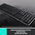 Logitech MK270 wireless keyboard and mouse set, 2.4 GHz wireless connection via nano USB receiver, long battery life, for Windows and ChromeOS PCs / laptops, German QWERTZ layout - black