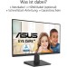 ASUS Eye Care VA24EHF - 24 Zoll Full HD Monitor - Rahmenlos, Flicker-Free, Blaulichtfilter, Adaptive-Sync - 1ms MPRT, 100 Hz, 16:9 IPS Panel, 1920x1080 - HDMI, Schwarz