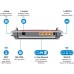 AVM FRITZ!Box 7430 (VDSL/ADSL2+, WLAN N, 450 MBit/s (2,4 GHz), TK-Anlage & Voice over IP mit DECT-Basis, Mediaserver) geeignet für Deutschland (Generalüberholt)