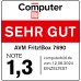 AVM Fritz!Box 7690 (Wi-Fi 7 Router mit 5.760 MBit/s (5GHz) & 1.376 MBit/s (2,4 GHz), bis zu 300 MBit/s mit VDSL-Supervectoring und ADSL2+, WLAN Mesh, DECT-Basis, deutschsprachige Version)