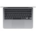 Apple 2024 13" MacBook Air Laptop mit M3 Chip: 13,6" Liquid Retina Display, 8 GB gemeinsamer Arbeitsspeicher, 256 GB SSD Speicher, beleuchtete Tastatur, 1080p FaceTime HD Kamera, Touch ID, Space Grau