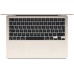 Apple 2024 13" MacBook Air Laptop mit M3 Chip: 13,6" Liquid Retina Display, 8 GB gemeinsamer Arbeitsspeicher, 256 GB SSD Speicher, beleuchtete Tastatur, 1080p FaceTime HD Kamera, Touch ID, Space Grau