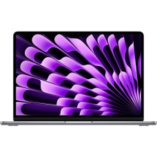 Apple 2024 13" MacBook Air Laptop mit M3 Chip: 13,6" Liquid Retina Display, 8 GB gemeinsamer Arbeitsspeicher, 256 GB SSD Speicher, beleuchtete Tastatur, 1080p FaceTime HD Kamera, Touch ID, Space Grau