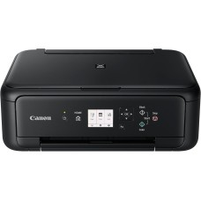 Canon PIXMA TS5150 Drucker Farbtintenstrahl Multifunktionsgerät DIN A4 (Scanner, Kopierer, Farbdisplay, 4.800 x 1.200 dpi, USB, WLAN, Duplexdruck, 2 Papierzuführungen) schwarz