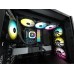 Corsair H150 RGB-Flüssig-CPU-Kühler - 360mm AIO - SP120 RGB Elite Lüfter - Passend Für Intel LGA 1200/115X/2066, AMD AM4 - Motherboard ARGB Adapter Enthalten - Schwarz