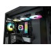 Corsair H150 RGB-Flüssig-CPU-Kühler - 360mm AIO - SP120 RGB Elite Lüfter - Passend Für Intel LGA 1200/115X/2066, AMD AM4 - Motherboard ARGB Adapter Enthalten - Schwarz