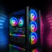 GameMachines Trinity - Gaming PC - RGB CPU Kühler - Core i5 12400F - GeForce RTX 4060-1000GB M.2 SSD - 32GB DDR4 - WLAN - Windows 11 Pro