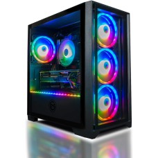 GameMachines Trinity - Gaming PC - RGB CPU Kühler - Core i5 12400F - GeForce RTX 4060-1000GB M.2 SSD - 32GB DDR4 - WLAN - Windows 11 Pro