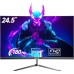 Gawfolk Curved Monitor 27 Zoll 100Hz, PC Bildschirm mit Lautsprecher 1080P, 1800R 75Hz Computerbildschirm mit Eye Care Technologie HDMI VGA, unterstützt VESA