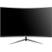 Gawfolk Curved Monitor 27 Zoll 100Hz, PC Bildschirm mit Lautsprecher 1080P, 1800R 75Hz Computerbildschirm mit Eye Care Technologie HDMI VGA, unterstützt VESA