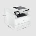 HP LaserJet Pro MFP 4102fdn Multifunktions-Laserdrucker, 40€ Cashback, Fax, Automatischer beidseitiger Druck, Hohe Druckgeschwindigkeit, Bis zu 80.000 Seiten pro Monat, HP Wolf Pro Security