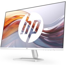 HP Series 5 527sa FHD IPS Monitor mit Lautsprechern | 68,6 cm (27 Zoll) | 100Hz | 1500:1 Kontrast | 99% sRGB | Dual-HDMI 1.4 | VGA | Audio-Aus-/Eingang | Entspiegelt | Neigbar | Nachhaltig | Weiß