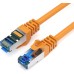 JAMEGA - 5m CAT 7 Netzwerkkabel Gigabit Ethernet Lan Kabel in blau | 10000 Mbit s | Patchkabel Cat.7 Rohkabel S FTP PIMF Schirmung mit RJ45 Stecker | Switch Router Modem Access Point