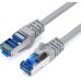 JAMEGA - 5m CAT 7 Netzwerkkabel Gigabit Ethernet Lan Kabel in blau | 10000 Mbit s | Patchkabel Cat.7 Rohkabel S FTP PIMF Schirmung mit RJ45 Stecker | Switch Router Modem Access Point