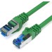 JAMEGA - 5m CAT 7 Netzwerkkabel Gigabit Ethernet Lan Kabel in blau | 10000 Mbit s | Patchkabel Cat.7 Rohkabel S FTP PIMF Schirmung mit RJ45 Stecker | Switch Router Modem Access Point