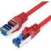 JAMEGA - 5m CAT 7 Netzwerkkabel Gigabit Ethernet Lan Kabel in blau | 10000 Mbit s | Patchkabel Cat.7 Rohkabel S FTP PIMF Schirmung mit RJ45 Stecker | Switch Router Modem Access Point