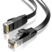 JAMEGA - 5m CAT 7 Netzwerkkabel Gigabit Ethernet Lan Kabel in blau | 10000 Mbit s | Patchkabel Cat.7 Rohkabel S FTP PIMF Schirmung mit RJ45 Stecker | Switch Router Modem Access Point