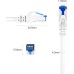 JAMEGA - 5m CAT 7 Netzwerkkabel Gigabit Ethernet Lan Kabel in blau | 10000 Mbit s | Patchkabel Cat.7 Rohkabel S FTP PIMF Schirmung mit RJ45 Stecker | Switch Router Modem Access Point