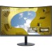 KOORUI Curved Monitor - 23.6 Zoll FHD Curved Computer Monitor, VA-Panel, 60Hz, Krümmung 1800R, Neigungsverstellung, Augenpflege, HDMI, VGA Gaming Monitor, Schwarz 24N5C