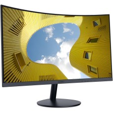 KOORUI Curved Monitor - 23.6 Zoll FHD Curved Computer Monitor, VA-Panel, 60Hz, Krümmung 1800R, Neigungsverstellung, Augenpflege, HDMI, VGA Gaming Monitor, Schwarz 24N5C