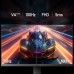 KOORUI Curved Monitor - 23.6 Zoll FHD Curved Computer Monitor, VA-Panel, 60Hz, Krümmung 1800R, Neigungsverstellung, Augenpflege, HDMI, VGA Gaming Monitor, Schwarz 24N5C