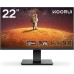 KOORUI Curved Monitor - 23.6 Zoll FHD Curved Computer Monitor, VA-Panel, 60Hz, Krümmung 1800R, Neigungsverstellung, Augenpflege, HDMI, VGA Gaming Monitor, Schwarz 24N5C