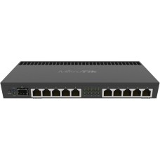 Mikrotik RB4011IGS+RM Gigabit-Ethernet-Router, Schwarz