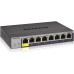 NETGEAR GS108GE LAN Switch 8 Port Netzwerk Switch (Plug-and-Play Gigabit Switch LAN Splitter, LAN Verteiler, Ethernet Hub, lüfterloses Metallgehäuse, ProSAFE Lifetime-Garantie), Blau