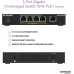 NETGEAR GS305P PoE Switch 4 Port Gigabit Ethernet LAN Switch PoE+ 63W (5 Ports Plug-and-Play Netzwerk Switch PoE, lüfterlos, robustes Metallgehäuse)