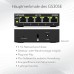 NETGEAR GS305P PoE Switch 4 Port Gigabit Ethernet LAN Switch PoE+ 63W (5 Ports Plug-and-Play Netzwerk Switch PoE, lüfterlos, robustes Metallgehäuse)