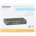 NETGEAR GS305P PoE Switch 4 Port Gigabit Ethernet LAN Switch PoE+ 63W (5 Ports Plug-and-Play Netzwerk Switch PoE, lüfterlos, robustes Metallgehäuse)