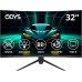 ODYS i27 Monitor - 27-Zoll-Bildschirm im rahmenlosen Design, Full HD, 100 Hz, mit HDR, IPS Panel, FreeSync, HDMI, USB-C, 3,5mm Audio