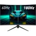 ODYS i27 Monitor - 27-Zoll-Bildschirm im rahmenlosen Design, Full HD, 100 Hz, mit HDR, IPS Panel, FreeSync, HDMI, USB-C, 3,5mm Audio