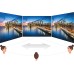 ODYS i27 Monitor - 27-Zoll-Bildschirm im rahmenlosen Design, Full HD, 100 Hz, mit HDR, IPS Panel, FreeSync, HDMI, USB-C, 3,5mm Audio