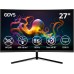 ODYS i27 Monitor - 27-Zoll-Bildschirm im rahmenlosen Design, Full HD, 100 Hz, mit HDR, IPS Panel, FreeSync, HDMI, USB-C, 3,5mm Audio