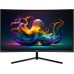 ODYS i27 Monitor - 27-Zoll-Bildschirm im rahmenlosen Design, Full HD, 100 Hz, mit HDR, IPS Panel, FreeSync, HDMI, USB-C, 3,5mm Audio