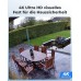 Reolink 2 Stück 4K Smarte PoE IP Kamera Outdoor mit Personen-/Autoerkennung, 8MP Überwachungskamera Aussen mit microSD Kartensteckplatz, 30m IR Nachtsicht, IP67, Zeitraffer, Fernzugriff, RLC-810A