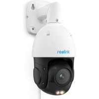 Reolink 4K 8MP UHD PTZ Outdoor Überwachungskamera PoE mit 5X 3D optischem Zoom, Auto-Tracking, Farbnachtsicht, smarte Personen-/Fahrzeug-/Tier-Erkennung, Zwei-Wege-Audio, 24/7 Aufzeichnung, RLC-823S1