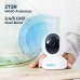 Reolink 4MP Überwachungskamera Innen WLAN Schwenkbar, Home und Baby Monitor mit Personen-/Haustiererkennung, Auto-Tracking, 2,4/5Ghz WiFi IP Kamera Indoor, 2-Wege-Audio, IR-Nachtsicht, E1 Pro