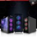 SYSTEMTREFF Basic Gaming Komplett PC Set AMD Ryzen 5 PRO 4650G 6x4.2GHz | AMD RX Vega 7 4K HDMI DX12 | 512GB M.2 NVMe | 16GB DDR4 RAM | WLAN Desktop Paket Computer für Gamer, Gaming