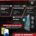 SYSTEMTREFF Basic Gaming PC AMD Ryzen 5 5600G 6x4.4GHz | AMD RX Vega 7 4K HDMI DX12 | 512GB M.2 NVMe | 16GB DDR4 RAM | WLAN Desktop Computer Rechner für Gamer, Zocker, Windows 11 Pro