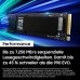 Samsung 990 EVO NVMe M.2 SSD 1 TB, PCIe 4.0 x4 / PCIe 5.0 x2, NVMe 2.0 (2280), 5.000 MB/s Lesen, 3.200 MB/s Schreiben, Interne SSD für Gaming und Grafikbearbeitung, MZ-V9E1T0BW