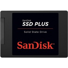 SanDisk SSD Plus interne SSD Festplatte 240 GB (schnelleres Hoch,-Herunterfahren und Laden, Lesegeschwindigkeit 530 MB/s, Schreibgeschwindigkeit 440 MB/s, stoßfest) Festkörper-Laufwerk