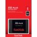 SanDisk SSD Plus interne SSD Festplatte 240 GB (schnelleres Hoch,-Herunterfahren und Laden, Lesegeschwindigkeit 530 MB/s, Schreibgeschwindigkeit 440 MB/s, stoßfest) Festkörper-Laufwerk