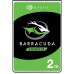 Seagate Barracuda 2TB interne Festplatte HDD, 3.5 Zoll, 7200 U/Min, 256 MB Cache, SATA 6GB/s, silber, FFP, Modellnr.: ST2000DMZ08