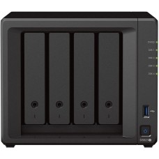 Synology DS923+ 4-Bay Diskstation NAS (AMD Ryzen™ 4 Threads R1600 Dual-Core 4GB Ram 2xRJ-45 1GbE LAN-Port) 16TB Bundle mit 4X 4TB Seagate IronWolf