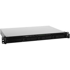 Synology RX418 Festplattengehäuse (1U) Schwarz, Grau – Festplattengehäuse (Festplatte, SSD, 56 TB, SATA, Serial ATA II, Serie ATA III, Rack (1U), Schwarz, Grau, 3 Lüfter)