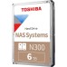 Toshiba 14TB N300 NAS 3.5’’ SATA Internal Hard Drive. 24/7 Operation, Supports 1-8 bay systems, 256MB Cache, 180TB/Year workload , 3yr Warranty (HDWG21EUZSVA).