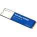 WD Blue SN580 NVMe SSD 1 TB (PCIe Gen4 x4, bis zu 4.150 MB/s Lesen, M.2 2280, nCache 4.0-Technologie) Blau